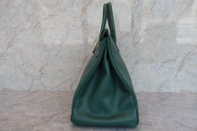 Load image into Gallery viewer, HERMES BIRKIN 40 Ardennes leather Green 〇Y Engraving Hand bag 600080116
