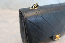 将图片加载到图库查看器，CHANEL/香奈儿 迷你CF 单盖 链条包 羊皮 Black/Gold hadware(黑色/金色金属) 肩背包 800020181
