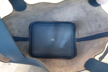 Load image into Gallery viewer, HERMES PICOTIN LOCK MM Clemence leather Blue thalassa X Engraving Hand bag 700120035
