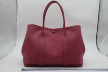 将图片加载到图库查看器，HERMES GARDEN PARTY PM Negonda leather Tosca □P刻印 Tote bag 800090217
