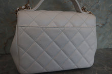 Load image into Gallery viewer, CHANEL Matelasse 2WAY chain bag Caviar skin White/Gold hadware Shoulder bag 600090124
