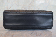 画像をギャラリービューアに読み込む, CHANEL/シャネル マトラッセ台形ハンドバッグ キャビアスキン ブラック/ゴールド金具 ハンドバッグ 800010063
