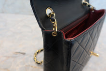 画像をギャラリービューアに読み込む, CHANEL/シャネル ミニマトラッセシングルフラップチェーンショルダーバッグ ラムスキン ブラック/ゴールド金具 ショルダーバッグ 700100174
