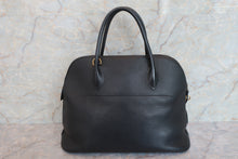 Load image into Gallery viewer, HERMES BOLIDE 35 Fjord leather Black 〇W Engraving Shoulder bag 600080078
