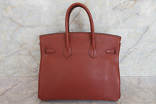将图片加载到图库查看器，HERMES BIRKIN 25 Togo leather Sienne □M刻印 Hand bag 700060123
