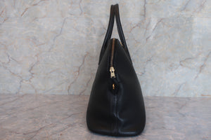 HERMES BOLIDE 35 Fjord leather Black 〇W刻印 Shoulder bag 600080078