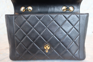 CHANEL/シャネル マトラッセチェーンショルダーバッグ ラムスキン ブラック/ゴールド金具 ショルダーバッグ 700070048