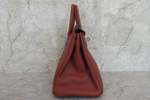 HERMES BIRKIN 25 Togo leather Sienne □M刻印 Hand bag 700060123