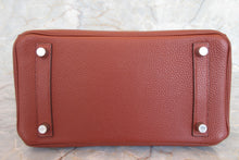 将图片加载到图库查看器，HERMES BIRKIN 25 Togo leather Sienne □M刻印 Hand bag 700060123
