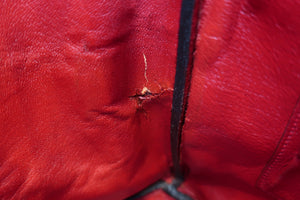 HERMES HAUT A COURROIRE 36 Bi-color Graine Couchevel leather Navy/Red 〇V Engraving Hand bag 700060061