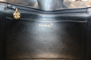 CHANEL/シャネル マトラッセチェーンショルダーバッグ ラムスキン ブラック/ゴールド金具 ショルダーバッグ 700070048