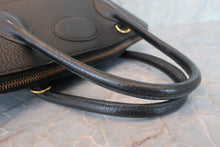 将图片加载到图库查看器，HERMES BOLIDE 35 Fjord leather Black 〇W刻印 Shoulder bag 600080078
