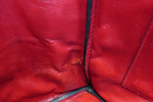 Load image into Gallery viewer, HERMES HAUT A COURROIRE 36 Bi-color Graine Couchevel leather Navy/Red 〇V Engraving Hand bag 700060061
