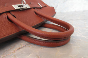 HERMES BIRKIN 25 Togo leather Sienne □M刻印 Hand bag 700060123