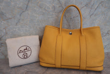 将图片加载到图库查看器，HERMES GARDEN PARTY TPM Negonda leather Soleil □M刻印 Tote bag 600100173
