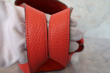 Load image into Gallery viewer, HERMES PICOTIN LOCK PM Clemence leather Rouge pivoine □R Engraving Hand bag 700110169
