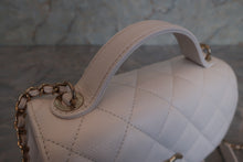 Load image into Gallery viewer, CHANEL Matelasse 2WAY chain bag Caviar skin White/Gold hadware Shoulder bag 600090124
