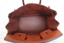 将图片加载到图库查看器，HERMES BIRKIN 25 Togo leather Sienne □M刻印 Hand bag 700060123
