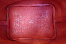 Load image into Gallery viewer, HERMES PICOTIN LOCK PM Clemence leather Rouge pivoine □R Engraving Hand bag 700110169
