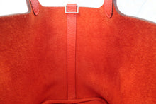 Load image into Gallery viewer, HERMES PICOTIN LOCK PM Clemence leather Rouge pivoine □R Engraving Hand bag 700110169
