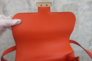 HERMES／エルメス コンスタンス3 24 エバーカラー オレンジポピー A刻印 ショルダーバッグ 700060084