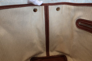 HERMES  GARDEN PARTY PM Negonda leather Brown Tote bag 700070145