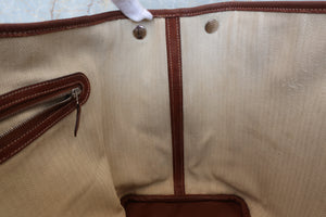 HERMES  GARDEN PARTY PM Negonda leather Brown Tote bag 700070145