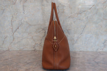 Load image into Gallery viewer, HERMES／BOLIDE 31 Clemence leather Gold □O Engraving Hand bag 700090120
