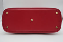 Load image into Gallery viewer, HERMES BOLIDE 35 Clemence leather Rouge vif ○Y Engraving Shoulder bag 800090246
