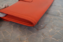 画像をギャラリービューアに読み込む, HERMES／エルメス ジジェエラン ヴォースイフト オレンジポピー A刻印 クラッチバッグ 700120236
