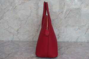 HERMES BOLIDE 35 Fjord leather Rouge vif □G刻印 Shoulder bag 600080147