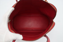 Load image into Gallery viewer, HERMES BOLIDE 35 Clemence leather Rouge vif ○Y Engraving Shoulder bag 800090246
