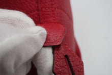 Load image into Gallery viewer, HERMES BOLIDE 35 Clemence leather Rouge vif ○Y Engraving Shoulder bag 800090246
