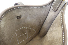 将图片加载到图库查看器，HERMES  EVELYNE TPM Clemence leather Etoupe gray U刻印 Shoulder bag 700060087
