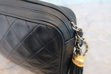 將圖片載入圖庫檢視器 CHANEL/シャネル マトラッセフリンジチェーンショルダーバッグ ラムスキン ブラック/ゴールド金具 ショルダーバッグ 800020191
