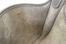 将图片加载到图库查看器，HERMES  EVELYNE TPM Clemence leather Etoupe gray U刻印 Shoulder bag 700060087
