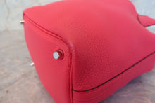 将图片加载到图库查看器，HERMES PICOTIN LOCK PM Clemence leather Rose extreme A刻印 Hand bag 700090133
