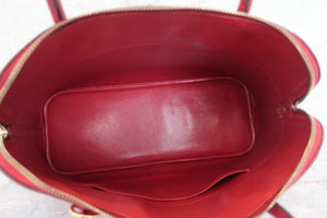 HERMES BOLIDE 35 Fjord leather Rouge vif □G Engraving Shoulder bag 600080147