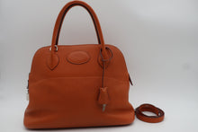 將圖片載入圖庫檢視器 HERMES／エルメス ボリード31 トリヨンクレマンス オレンジ □J刻印 ショルダーバッグ 800090161
