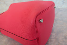将图片加载到图库查看器，HERMES PICOTIN LOCK PM Clemence leather Rose extreme A刻印 Hand bag 700090133
