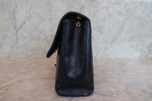 画像をギャラリービューアに読み込む, CHANEL/シャネル マトラッセチェーンショルダーバッグ ネイビー/ゴールド金具 ラムスキン ショルダーバッグ 800010057
