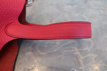 将图片加载到图库查看器，HERMES PICOTIN LOCK PM Clemence leather Rose extreme A刻印 Hand bag 700090133
