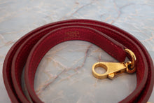 Load image into Gallery viewer, HERMES BOLIDE 35 Fjord leather Rouge vif □G Engraving Shoulder bag 600080147
