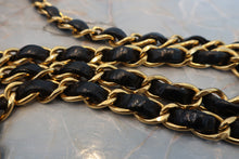 画像をギャラリービューアに読み込む, CHANEL/シャネル マトラッセチェーンショルダーバッグ ネイビー/ゴールド金具 ラムスキン ショルダーバッグ 800010057
