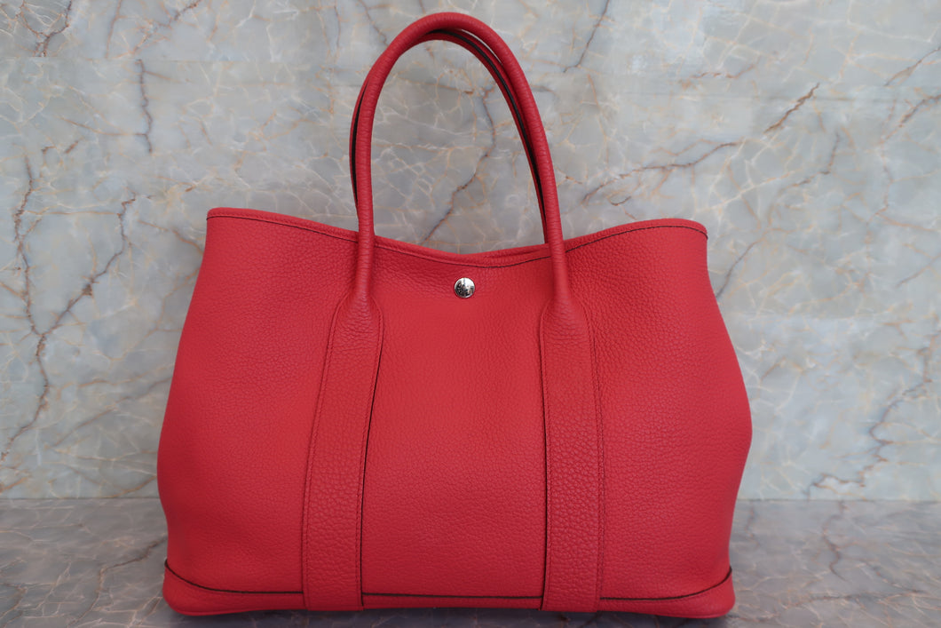 HERMES／エルメス ガーデンパーティPM ネゴンダ ブーゲンビリア C刻印 トートバッグ 700020128