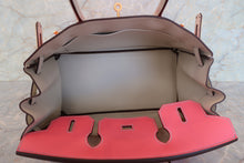 将图片加载到图库查看器，HERMES BIRKIN 30 Personal order Epsom leather Rose azalee/Craie/Matte gold hardware A刻印 Hand bag 700100192
