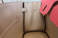 将图片加载到图库查看器，HERMES BIRKIN 30 Personal order Epsom leather Rose azalee/Craie/Matte gold hardware A刻印 Hand bag 700100192
