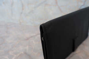 HERMES／エルメス ベアンスフレ ヴォーエプソン ブラック □R刻印 700030112
