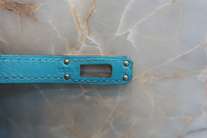 HERMES／エルメス ポシェットケリー ヴォースイフト ターコイズ □P刻印 ハンドバッグ 700070019