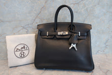 画像をギャラリービューアに読み込む, HERMES／エルメス バーキン25 トリヨンクレマンス ブラック □J刻印 ハンドバッグ 700070042

